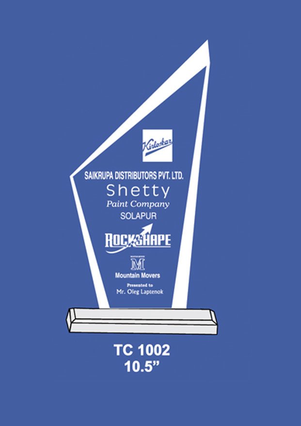 Acrylic Trophy Manufacturer in Delhi