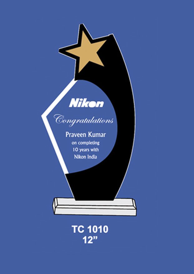 Acrylic Trophy Manufacturer in Hyderabad