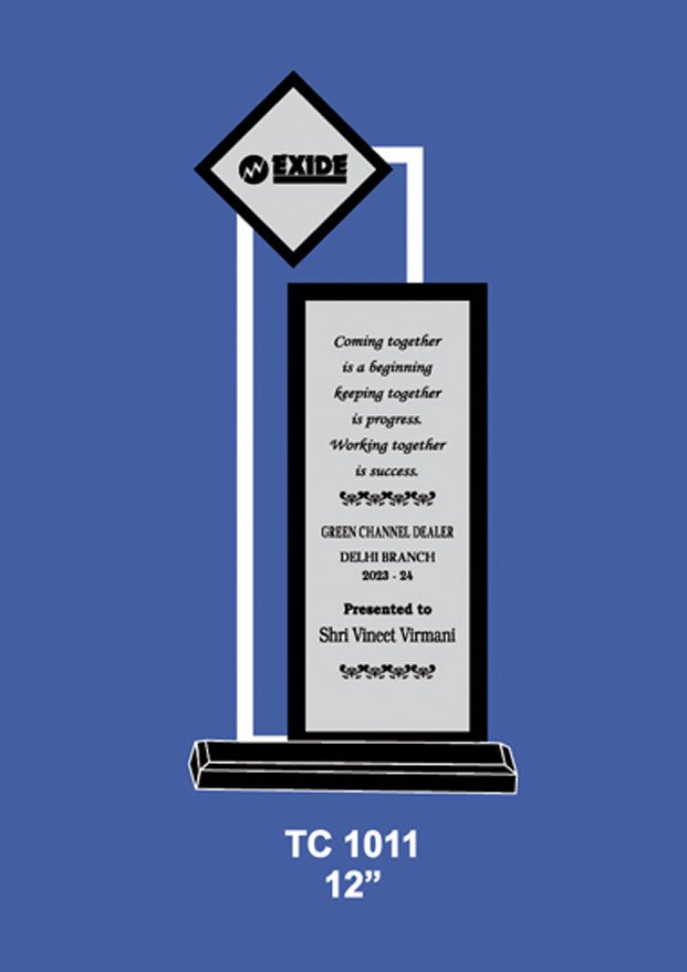 Acrylic Trophy Manufacturer in Mumbai