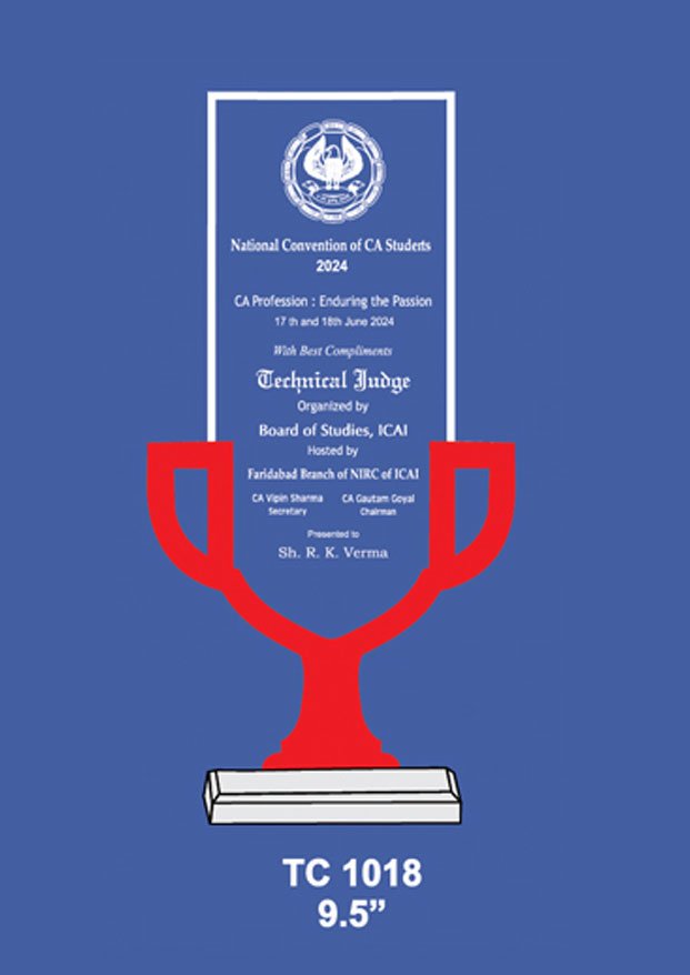 Acrylic Trophy Manufacturer in Kashmir
