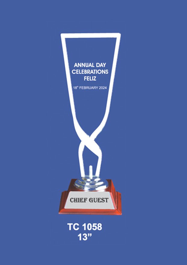 Corporate Acrylic Trophy Supplier in Faridabad