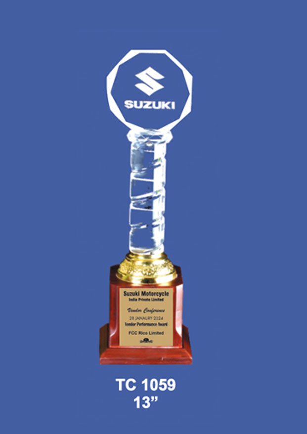 Corporate Acrylic Trophy Supplier in Ballabhgarh