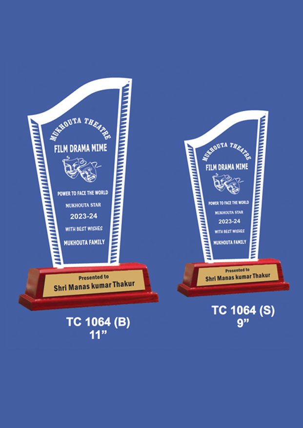 Acrylic Sports Trophy Maker in Gurugram