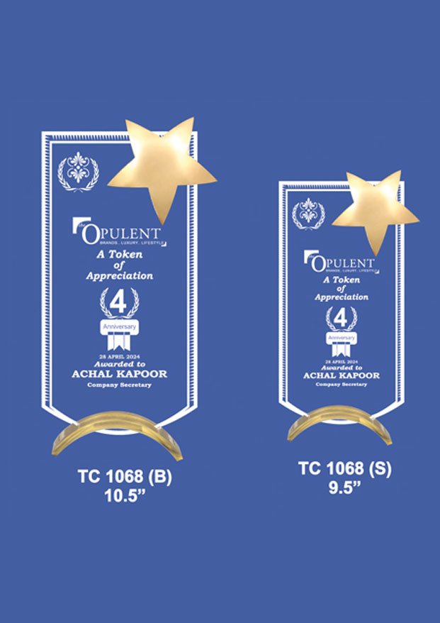 Acrylic Sports Trophy Supplier in Amrawati
