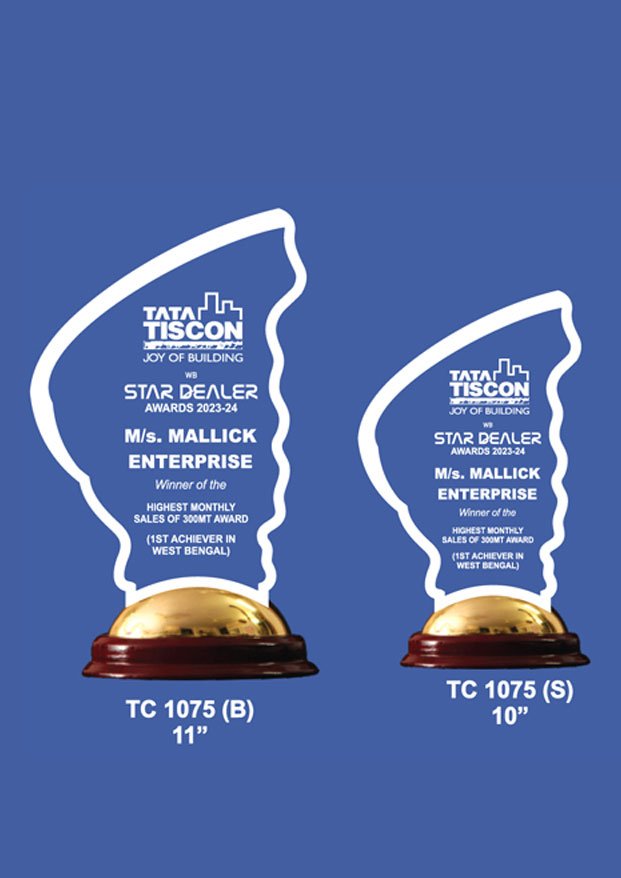 Acrylic Trophy Maker in Gurugram