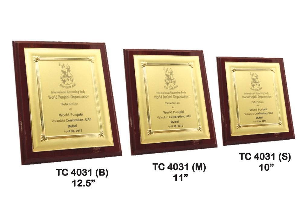 Metal Frame Trophies
