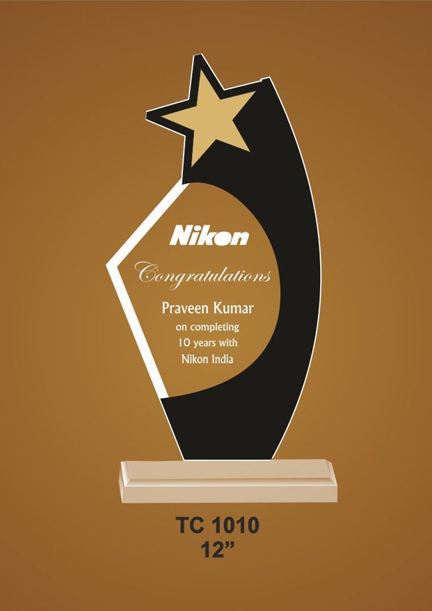 Acrylic Trophy Manufacturer in Hyderabad