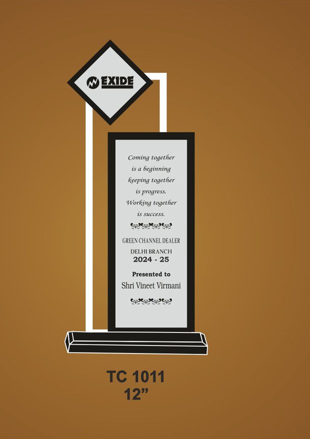 Acrylic Trophy Manufacturer in Mumbai