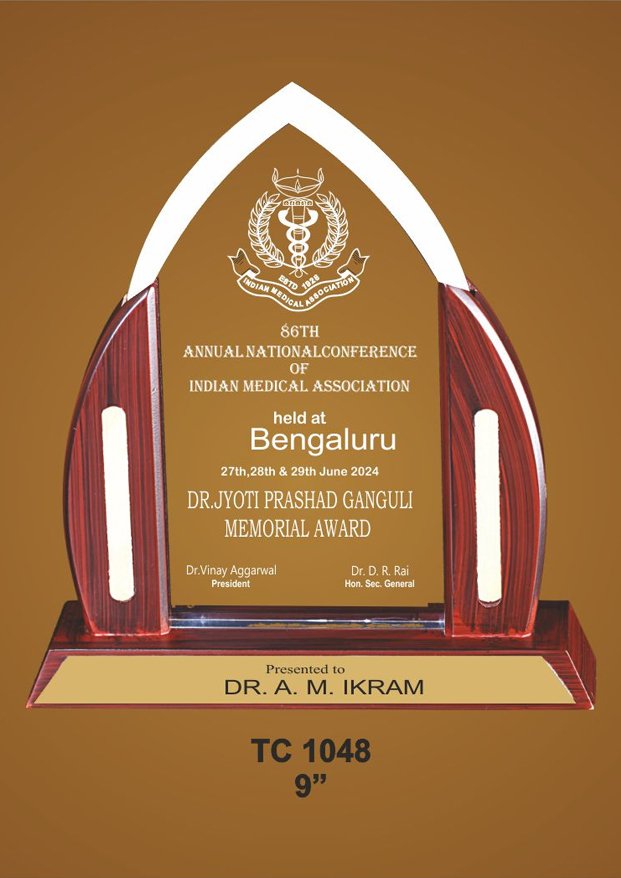 Acrylic Trophy Supplier in Hyderabad