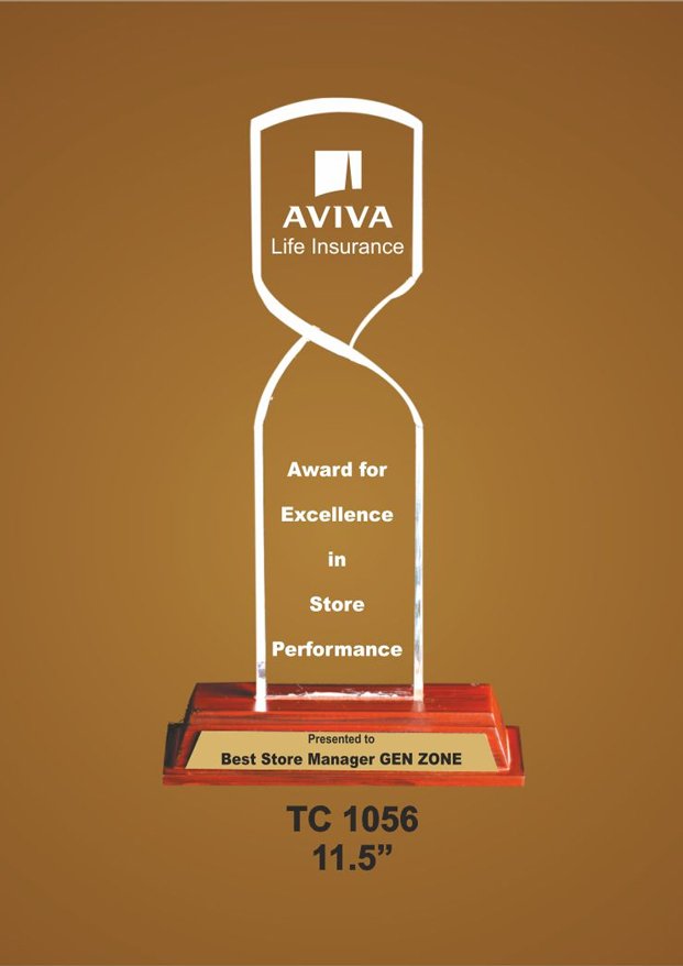 Corporate Acrylic Trophy Supplier in Pune