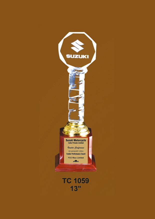 Corporate Acrylic Trophy Supplier in Chennai