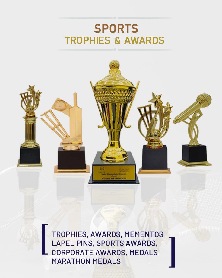Sports Trophy Manufacturer in Delhi NCR