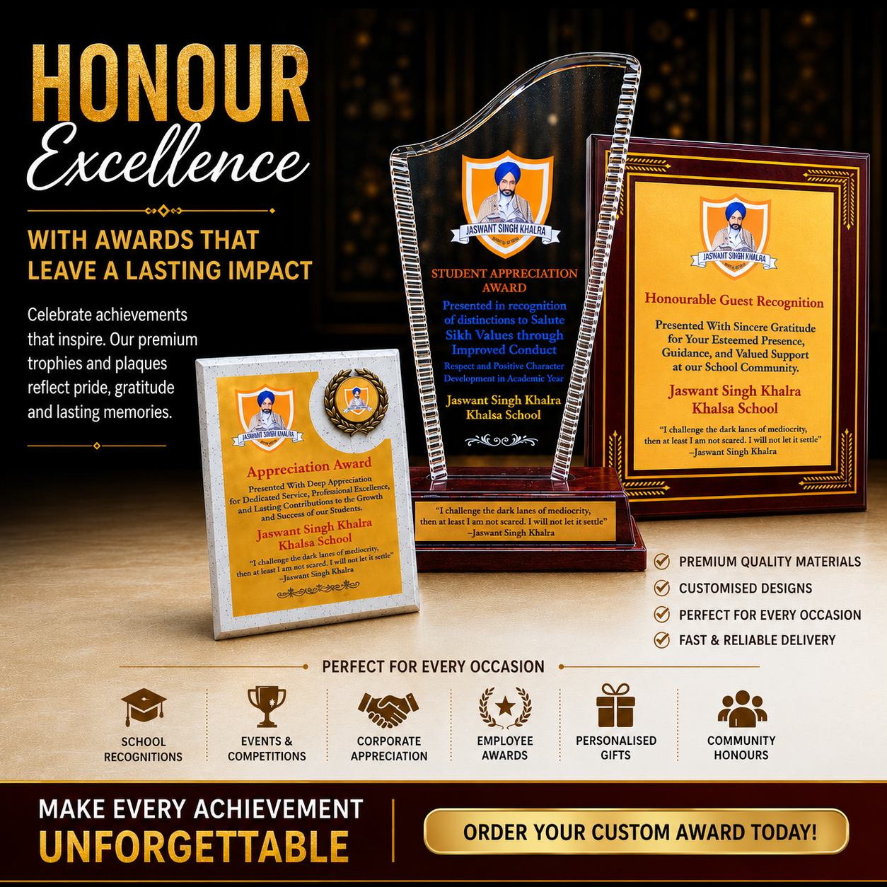 School Award Manufacturer in Indirapuram