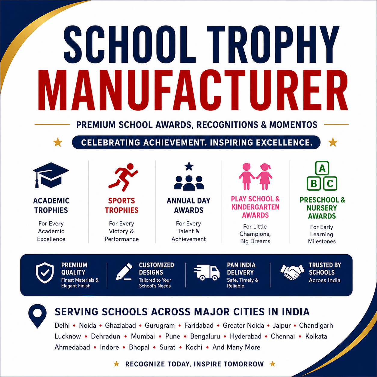 School Trophy Supplier
