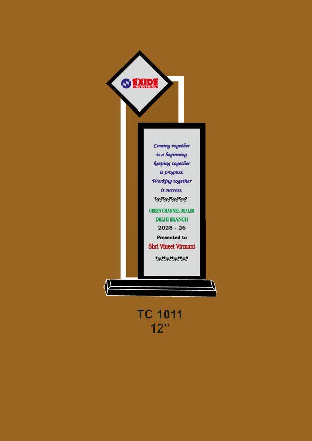 Acrylic Trophy Manufacturer in Mumbai