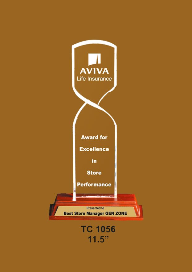 Corporate Acrylic Trophy Supplier in Pune