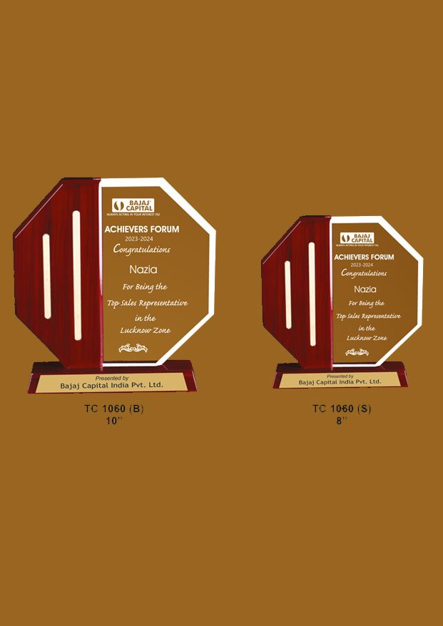 Corporate Acrylic Trophy Supplier in Pune