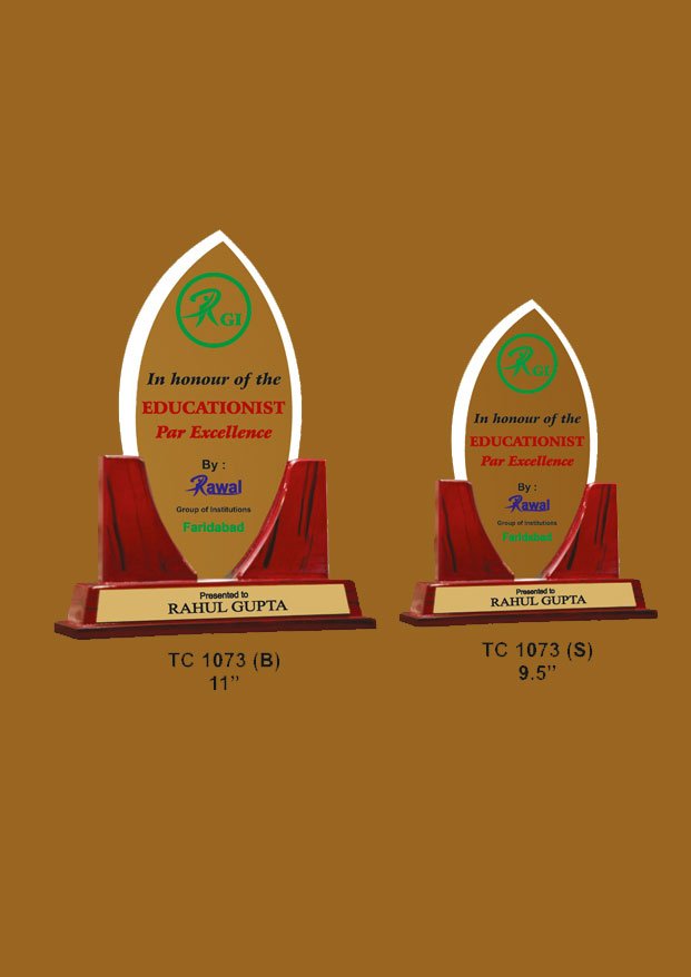Acrylic Trophy Supplier in Puducherry