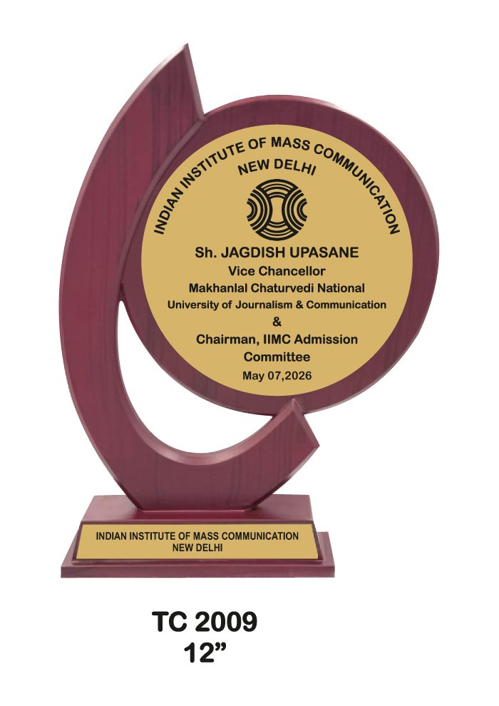 Buy Wooden trophy from trophy manufacturer in Ghaziabad