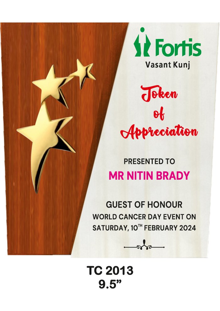 Wooden Trophy Supplier in Bengaluru