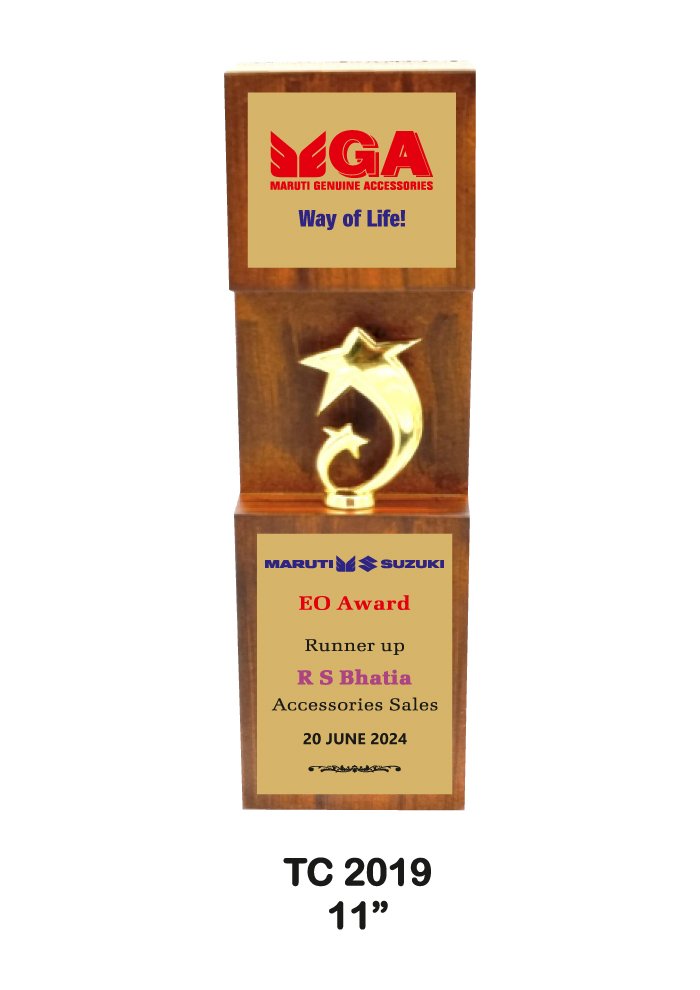 Wooden Trophy Supplier in Noida