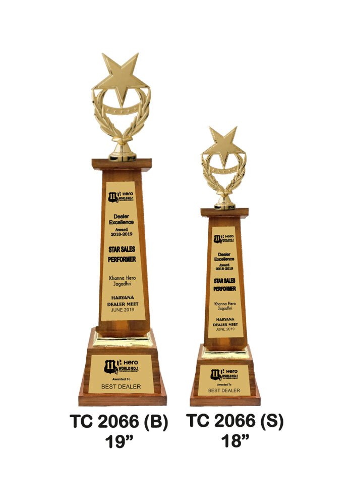 Wooden Trophy maker for sports