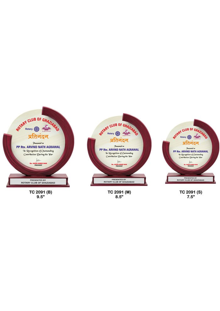 Wooden Trophy Supplier in Noida