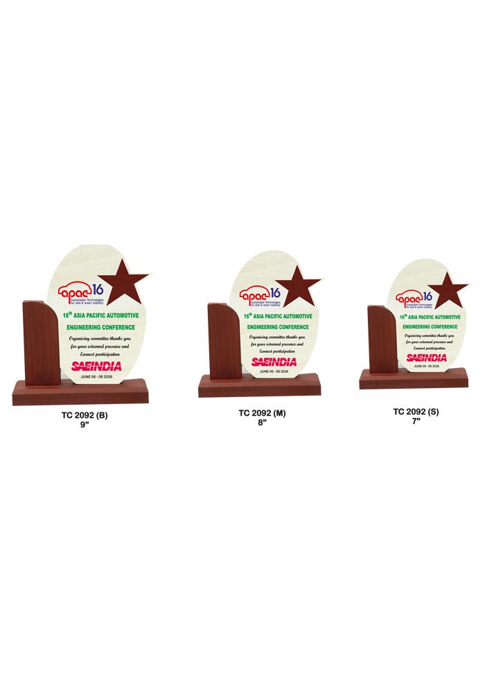Wooden Trophy Supplier in Ambala