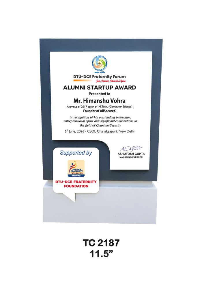 Wooden Trophy Supplier in Delhi