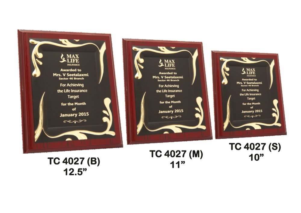 Metal Frame Trophy Manufacturer Delhi