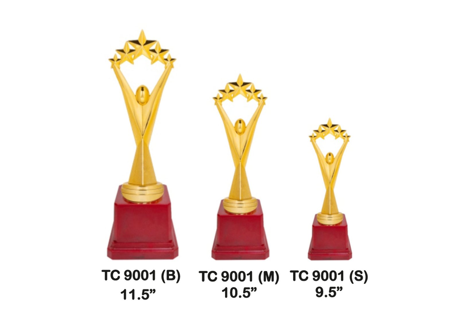 Flag Trophies Red Base