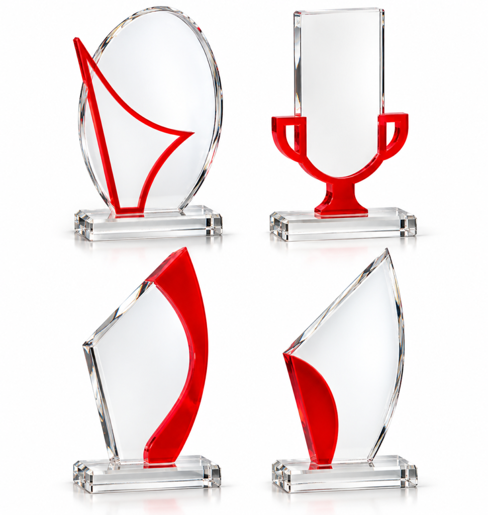 corporate acrylic trophy manufacturer